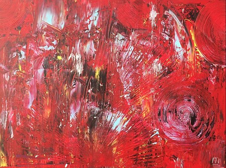 Abstract geschilderd door Enjoy painting