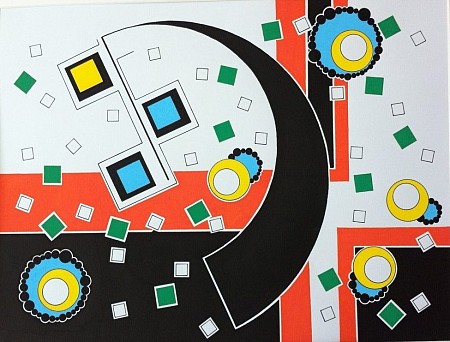 Change of plans (drawing) geschilderd door Arwin Kortleever